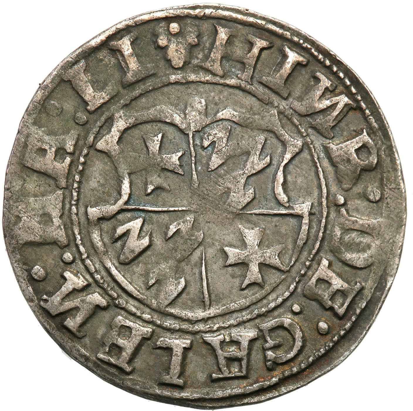 Zakon Kawalerów Mieczowych. Henryk von Gallen (1551-1557). Ferding 1555, Rewal